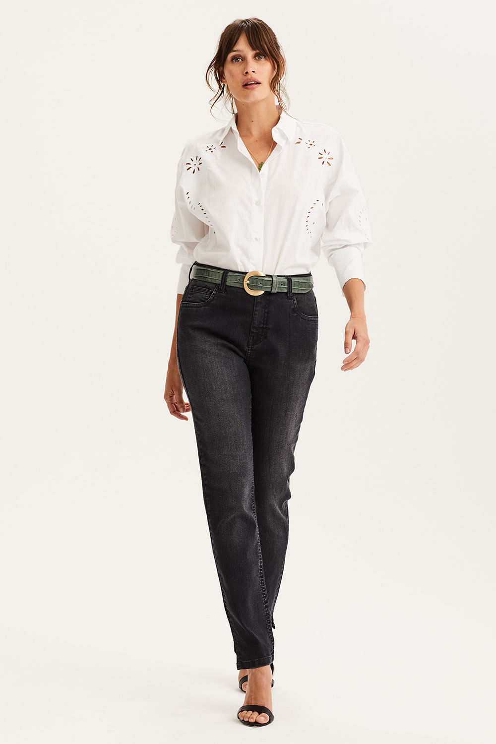 Calca Jeans Paullie Black - Black