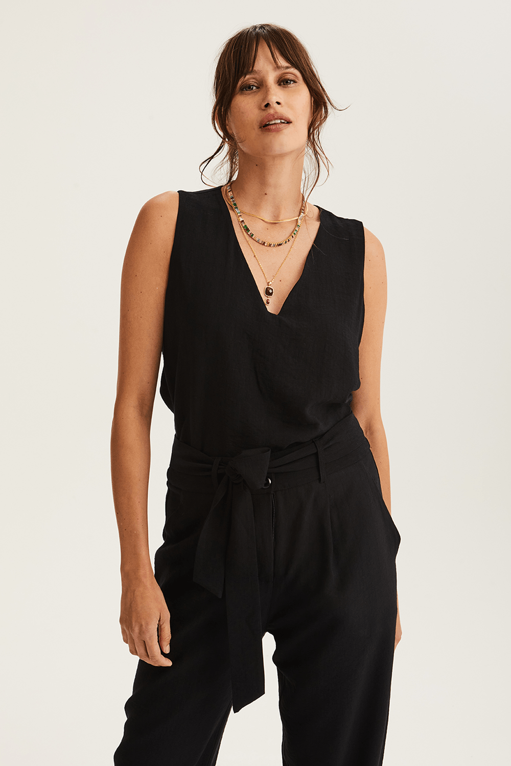 Blusa Valentina - Preto