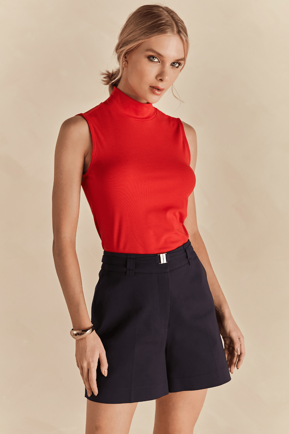 Regata Gola Alta Essential Stella - Vermelho Fragoline