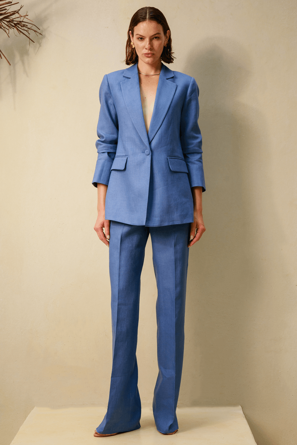 Calça Alfaiataria Isis - Azul