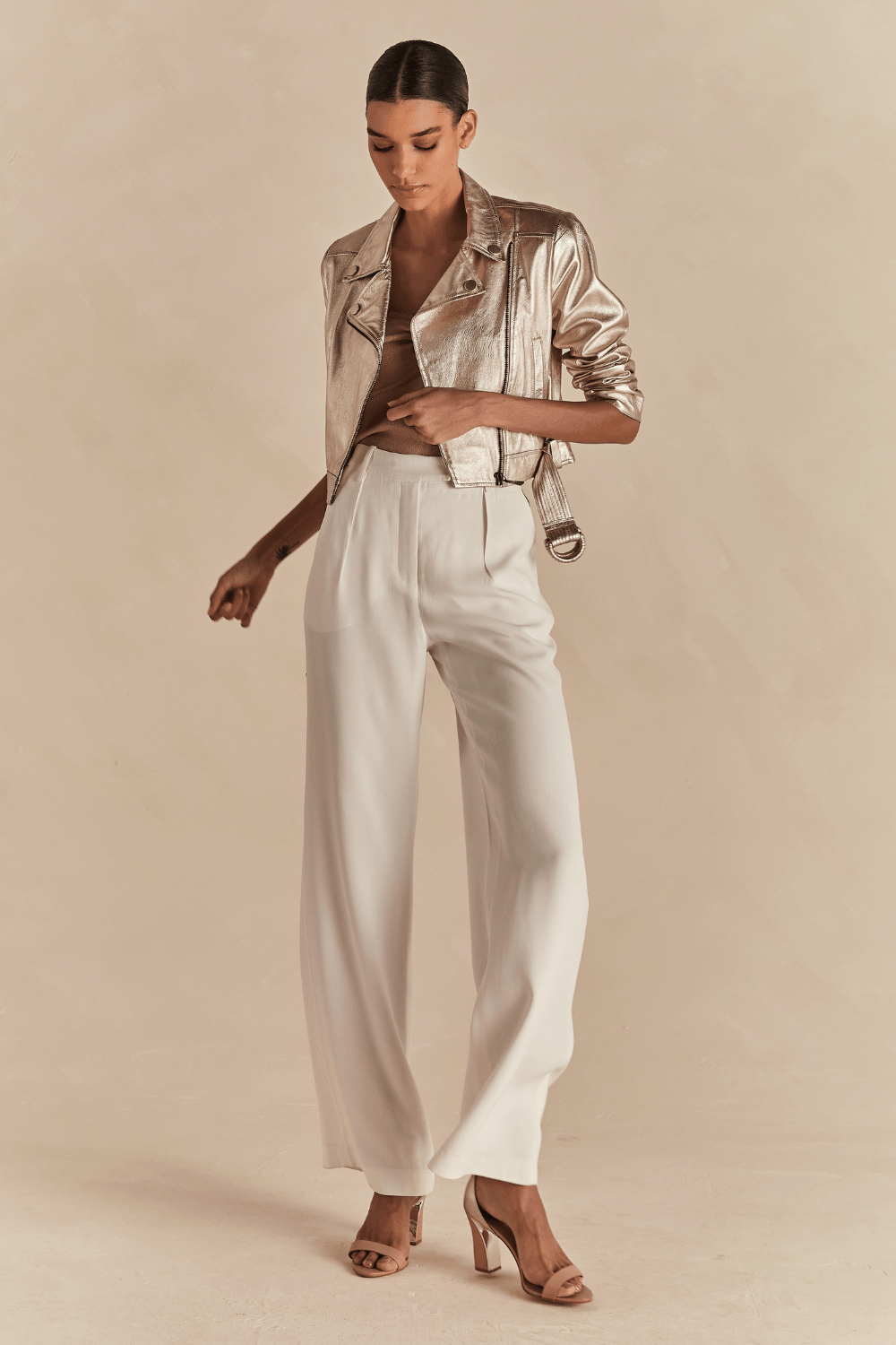 Calça Alfaiataria Ariani - Off White