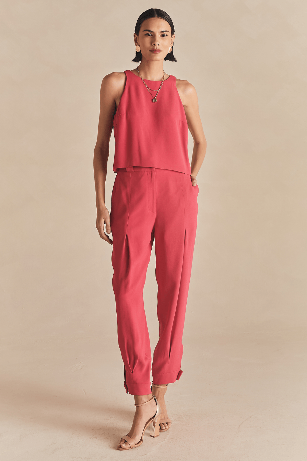 Calça Alfaiataria Classica Betina - Rosa Murano