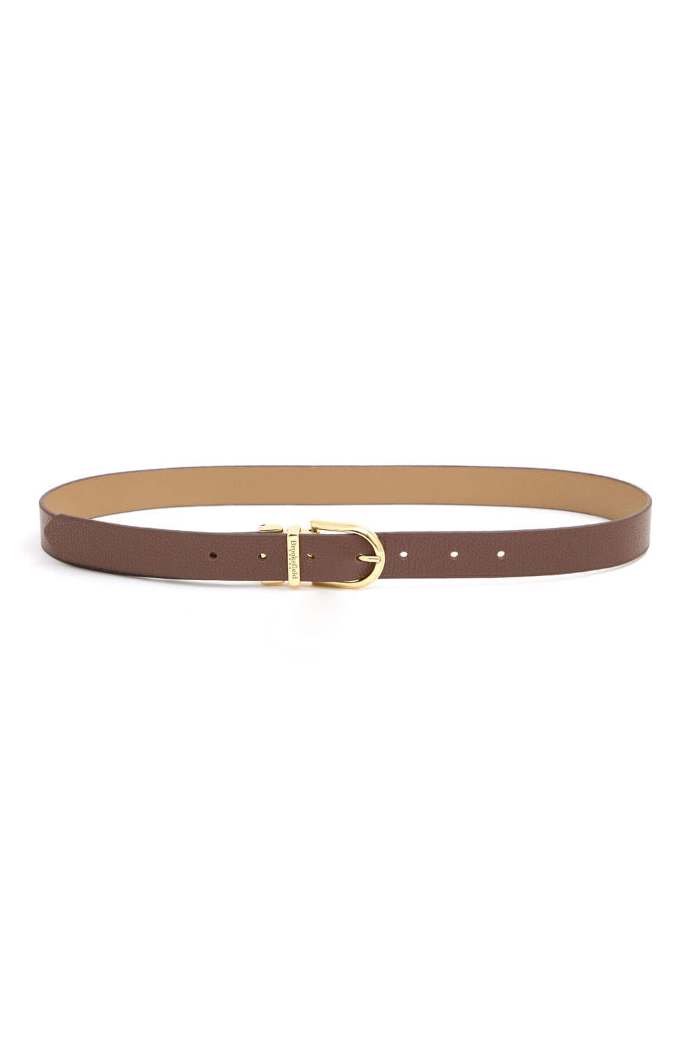 Cinto Duplo Floater - Marrom/Camelo