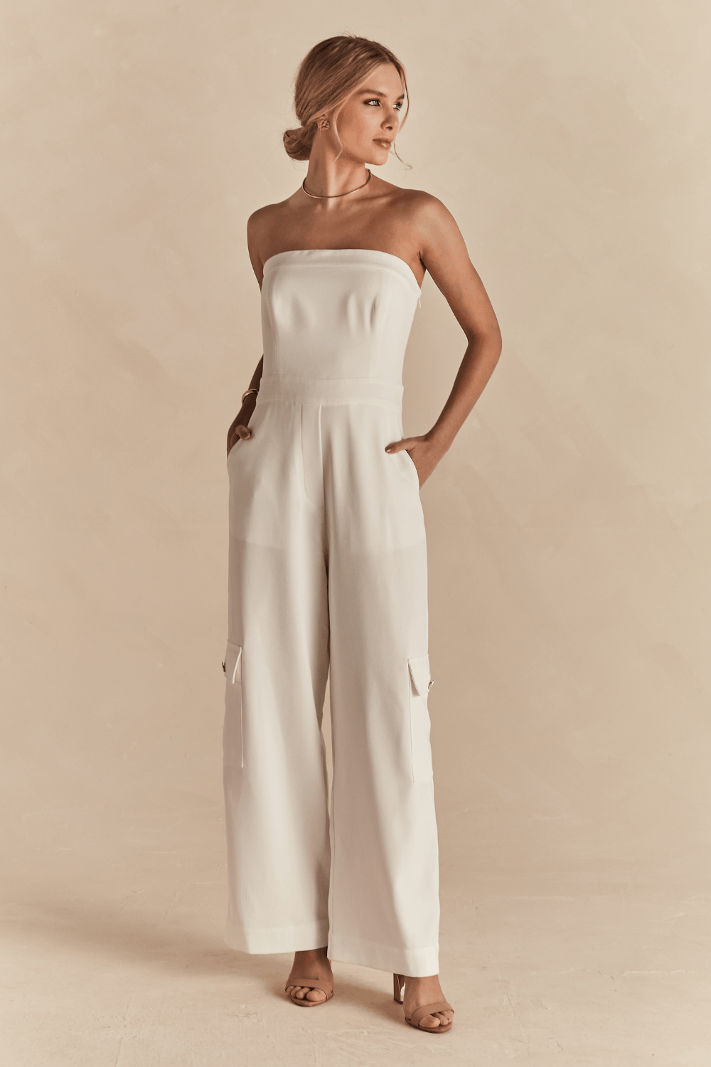 Macacao Alfaiataria Longo Alice - Off White