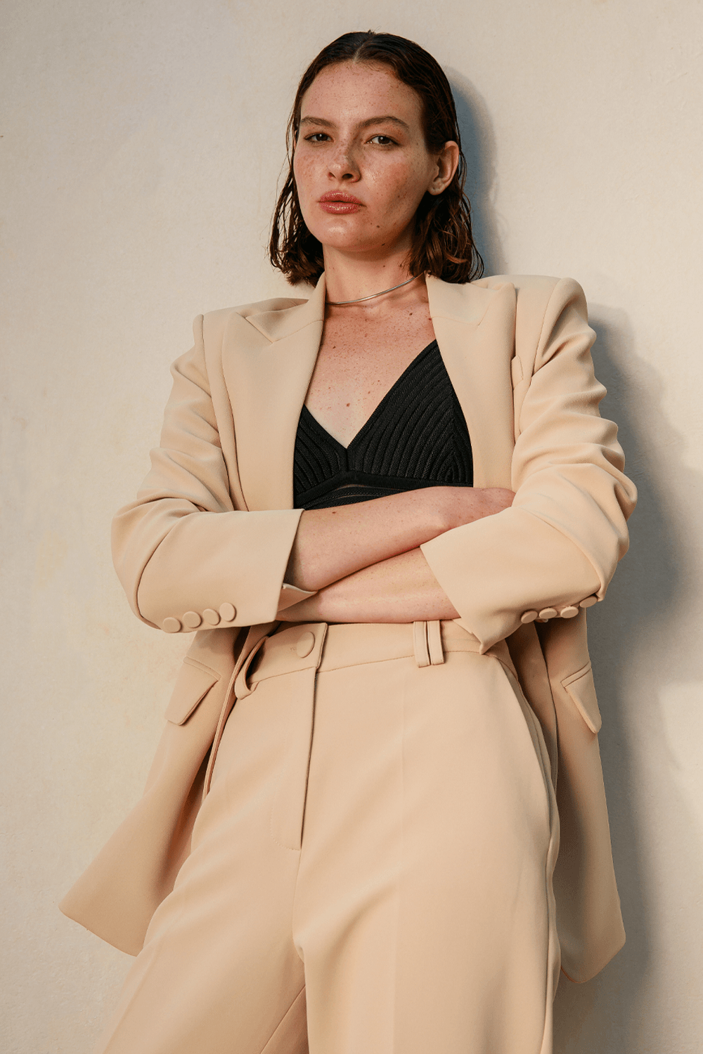 Blazer Alfaiataria Tay - Areia