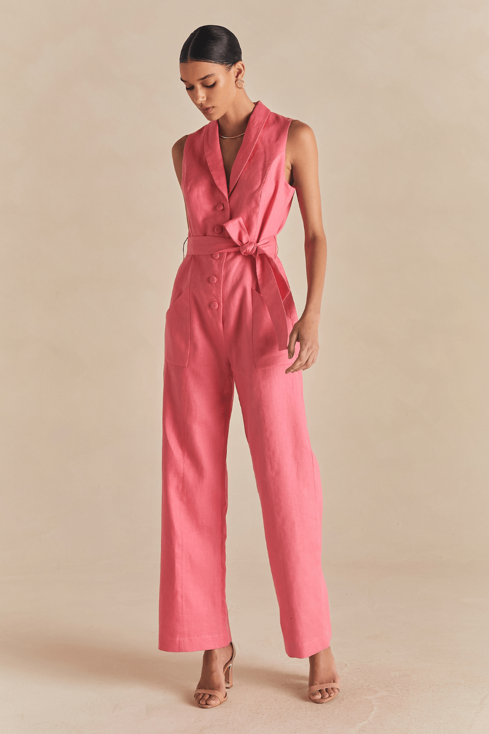Macacao Alfaiataria Longo Isabelli - Rosa Murano