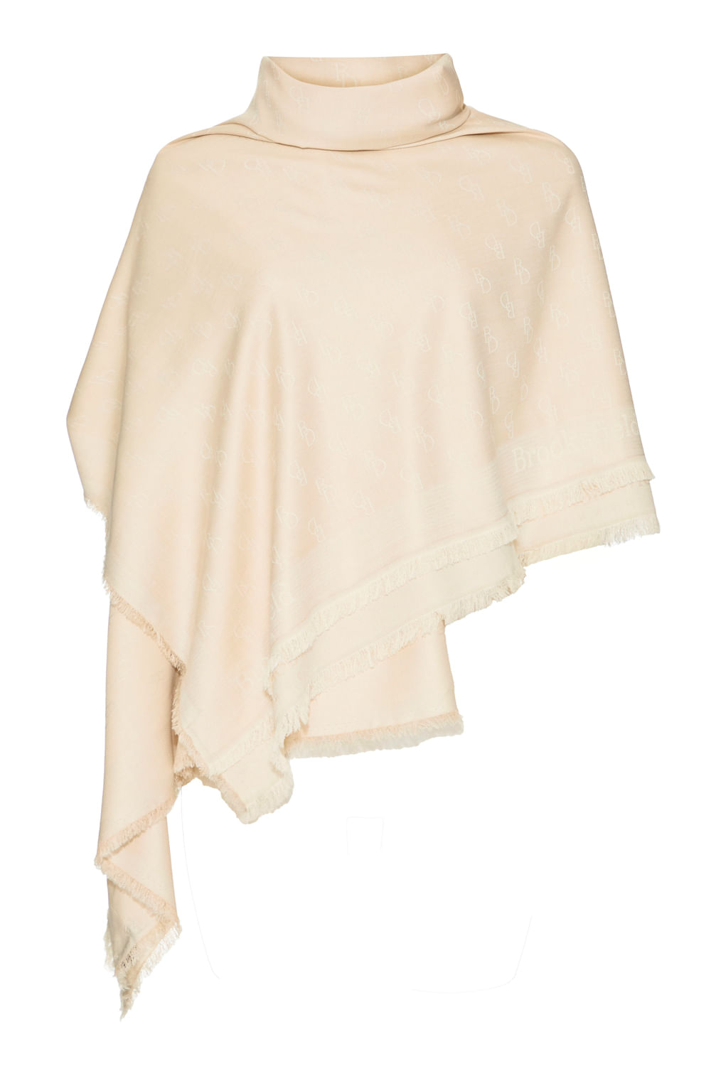 Echarpe Jacquard Personalizada Donna - Areia